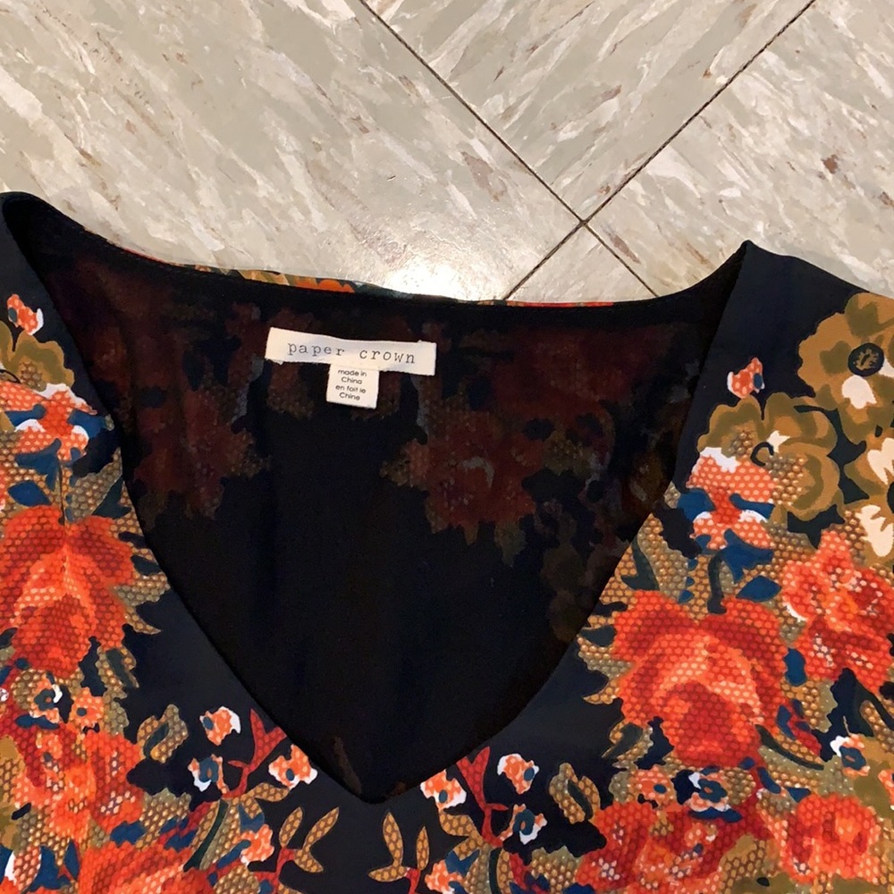 Anthropologie Paper Crown Wreathed Maxi Dress - Picture 6 of 12
